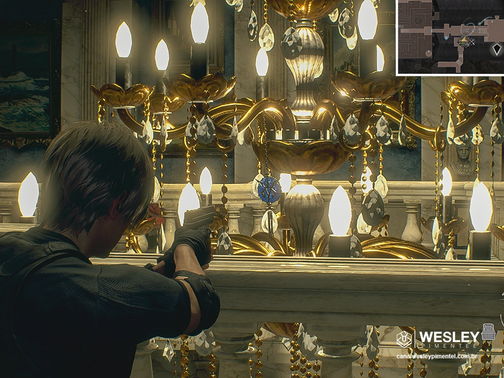 RE4 Remake: Localização de Todos os Medalhões Azuis