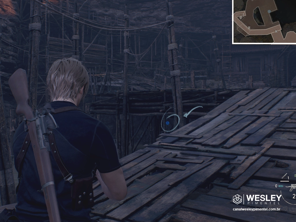 RE4 Remake: Localização de Todos os Medalhões Azuis